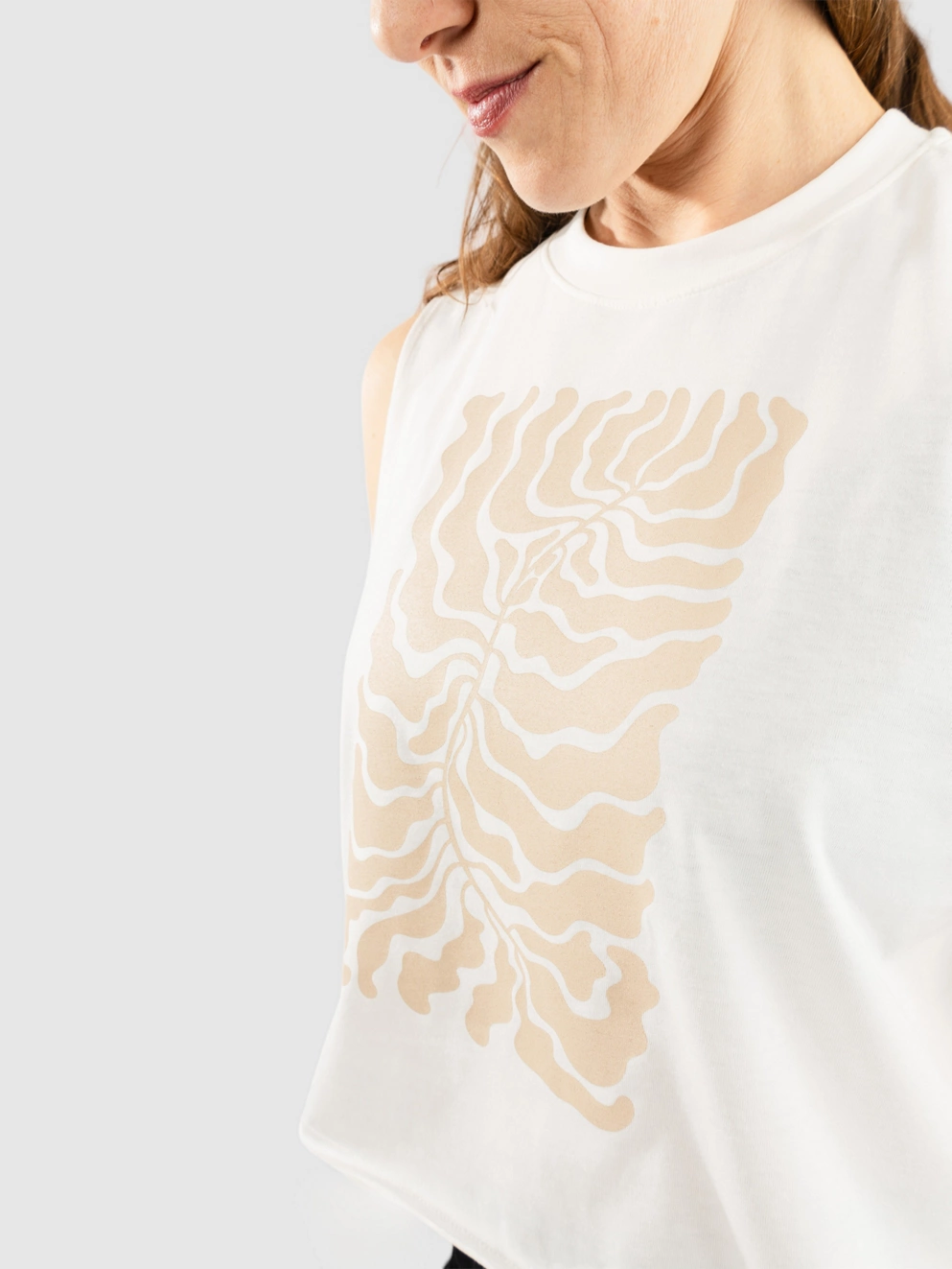 Coal Clara Tank Top egret