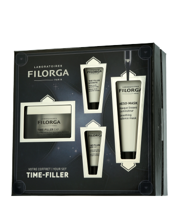 Filorga Time-Filler Set mit Meso-Mask Smoothing Radiance Mask 50ml-7ml-4ml-30ml