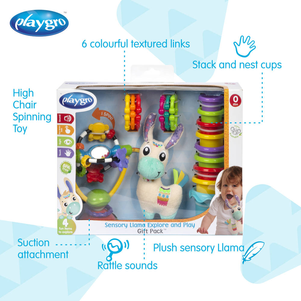 Playgro activiteiten geschenkset Llama