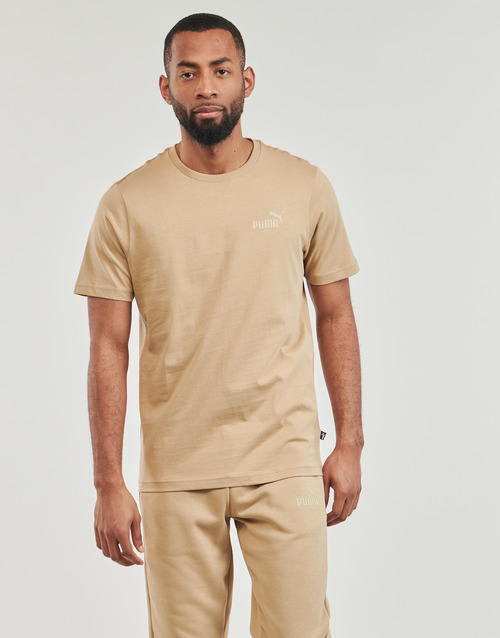 Puma - ESS SMALL LOGO TEE (S) - Beige