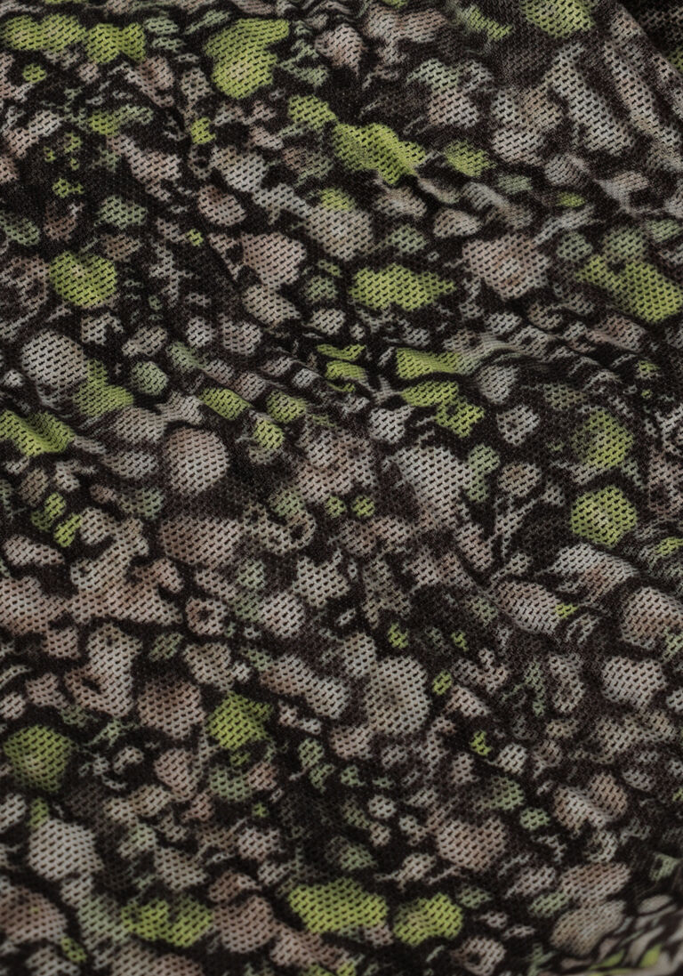 CATWALK JUNKIE mint catwalk junkie midi jurk dr moss flowers mesh