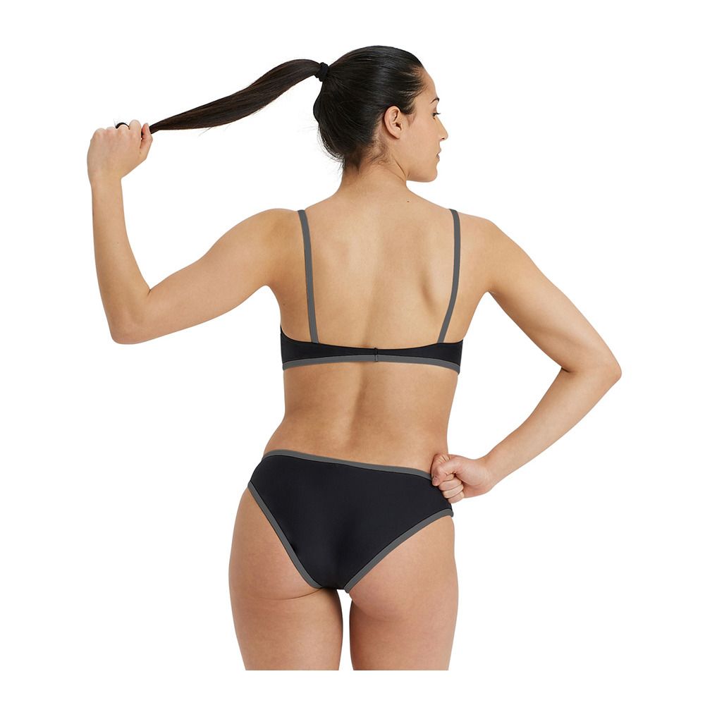 Arena ICONS - Maillot de bain 2 pièces Femme black/asphalt