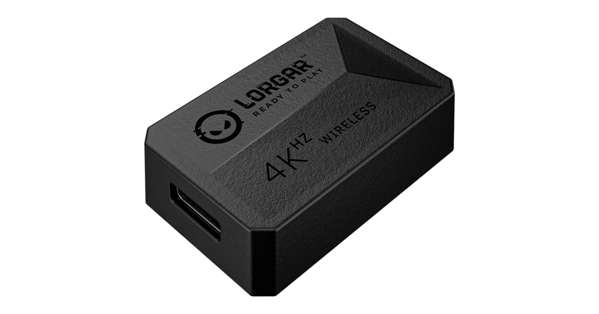 LORGARMSE90W gaming muis  (Zwart, 100 - 26000 dpi, Ultralight)