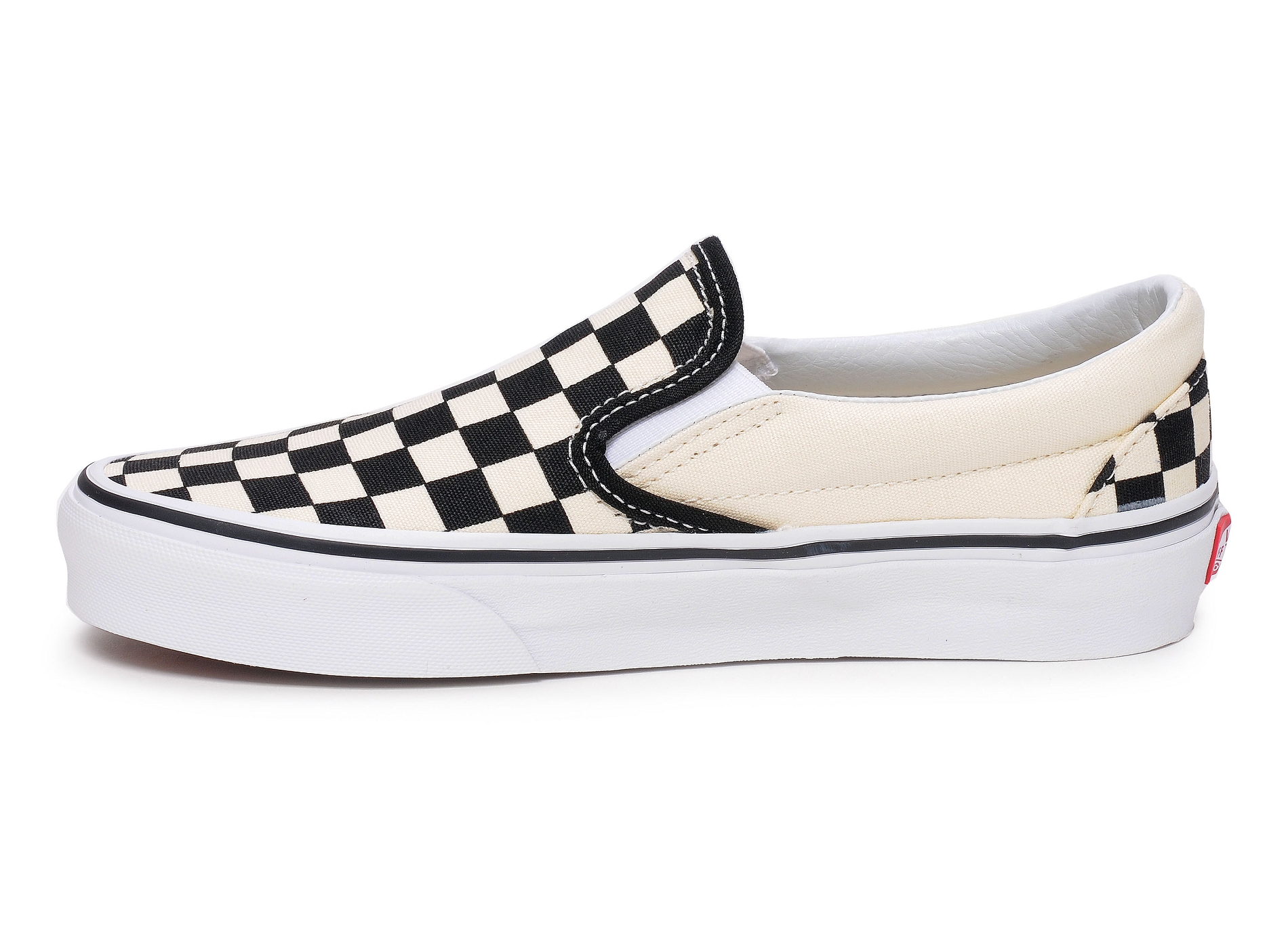 Classic slipon noir blanc