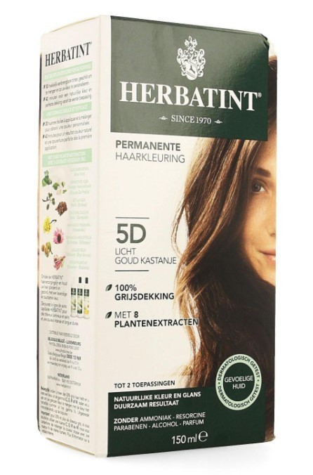 Herbatint Lichtgoud Kastanje 5d 150ml