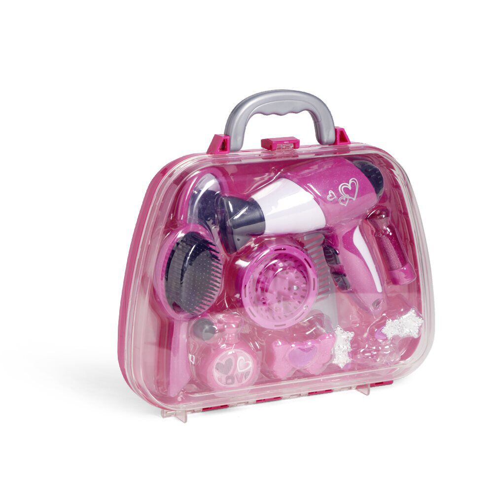 Mallette salon de beauté rose