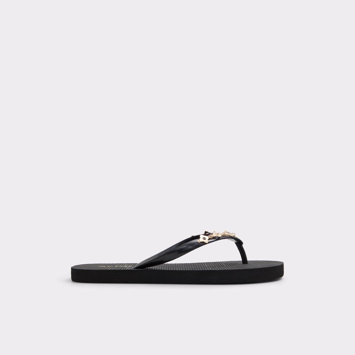 Parenad Black-Gold Multi Women Sandals