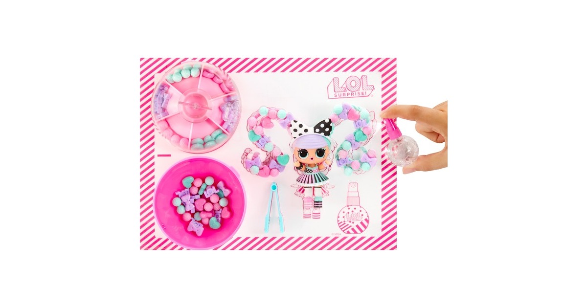 MGA EntertainmentL.O.L. Surprise Hair Beads Tots Speelfiguur  (Assortiment artikel)