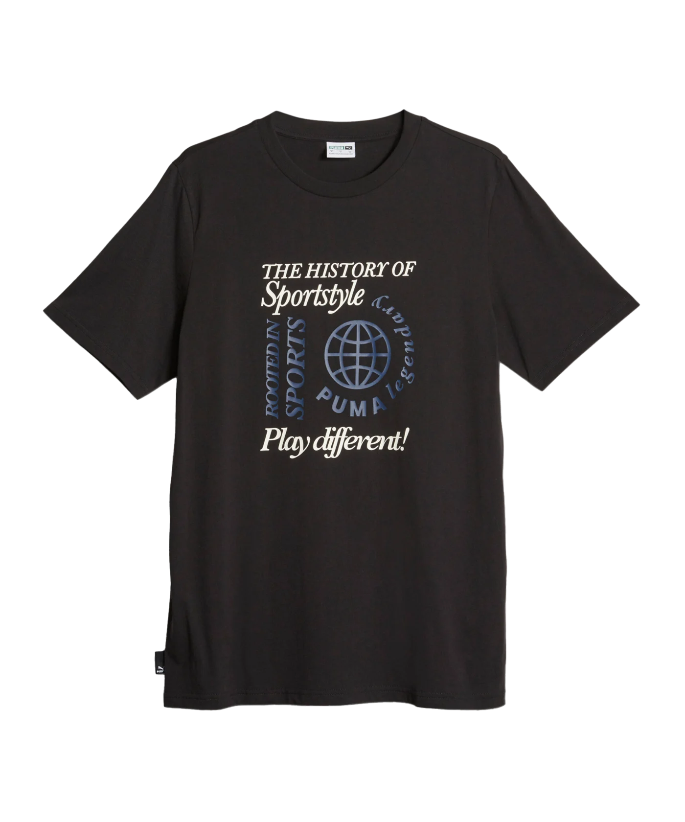 PUMA Graphic Legacy T-Shirt Schwarz F01
