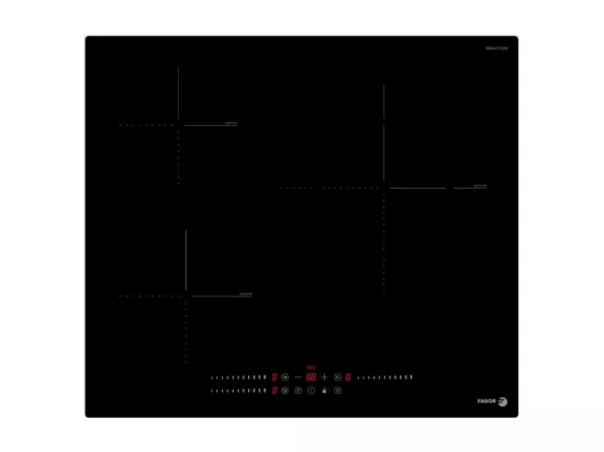 Fagor Table de cuisson induction 60cm 3 feux 7200kw noir - FAI3539