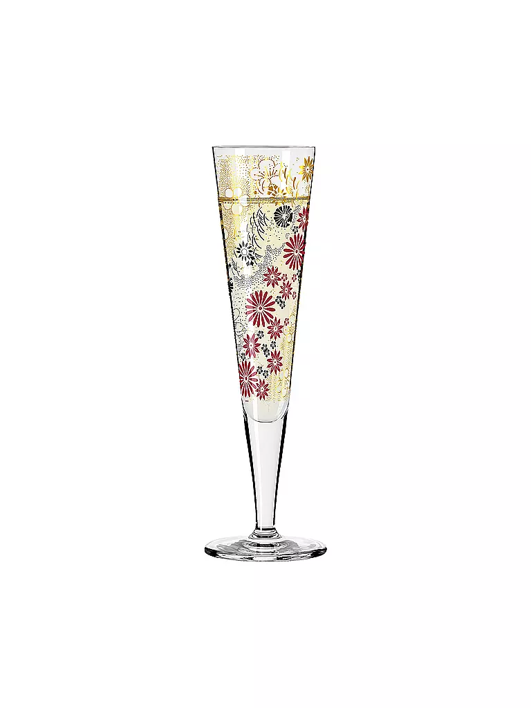RITZENHOFF Champagnerglas Goldnacht 2022 #24 Kathrin Stockebrand gold