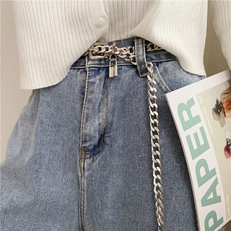 Coralline - Riem met muntbedel en gesp