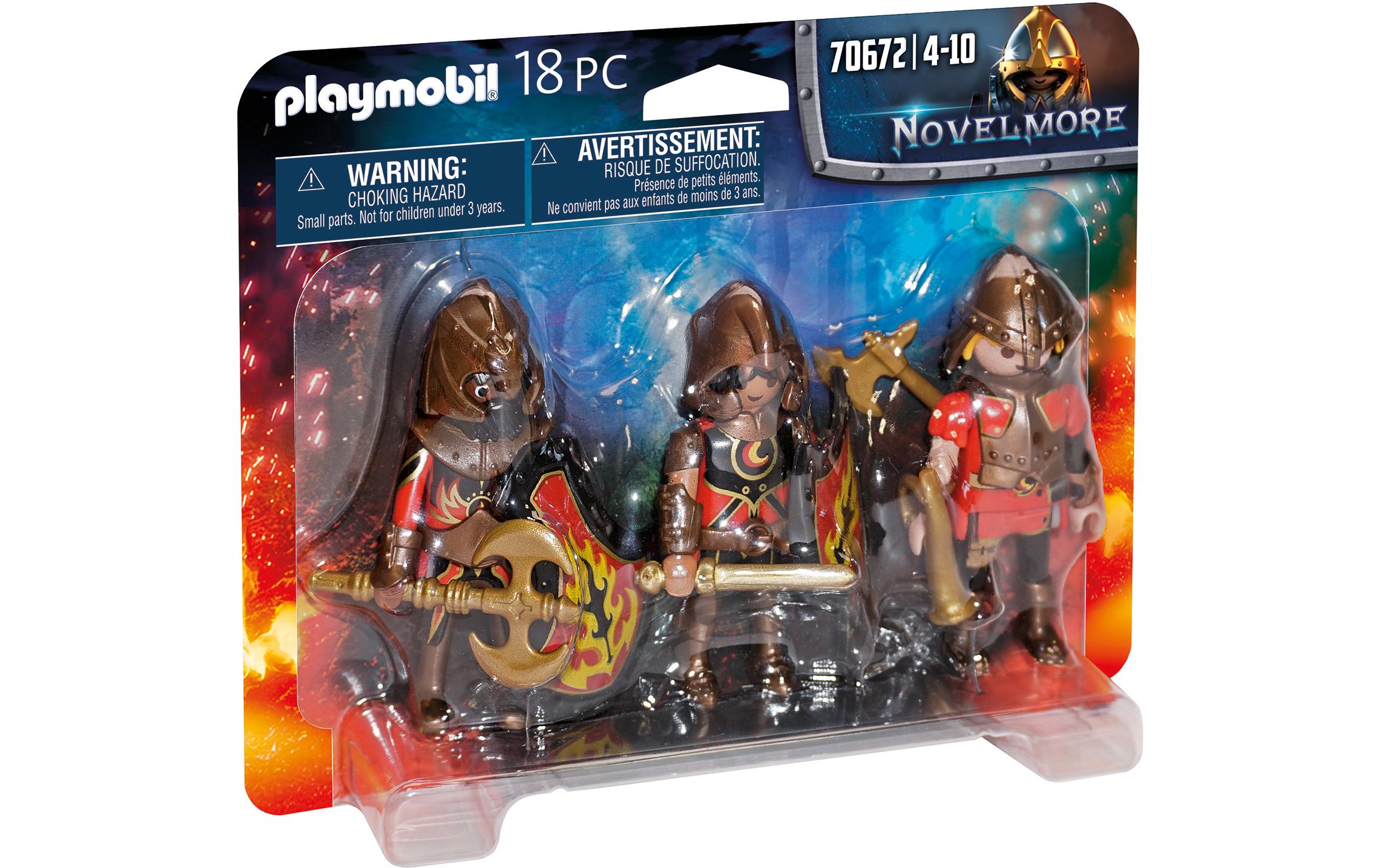 Novelmore 3er Set Burnham Raiders 70672Spielfiguren-Set