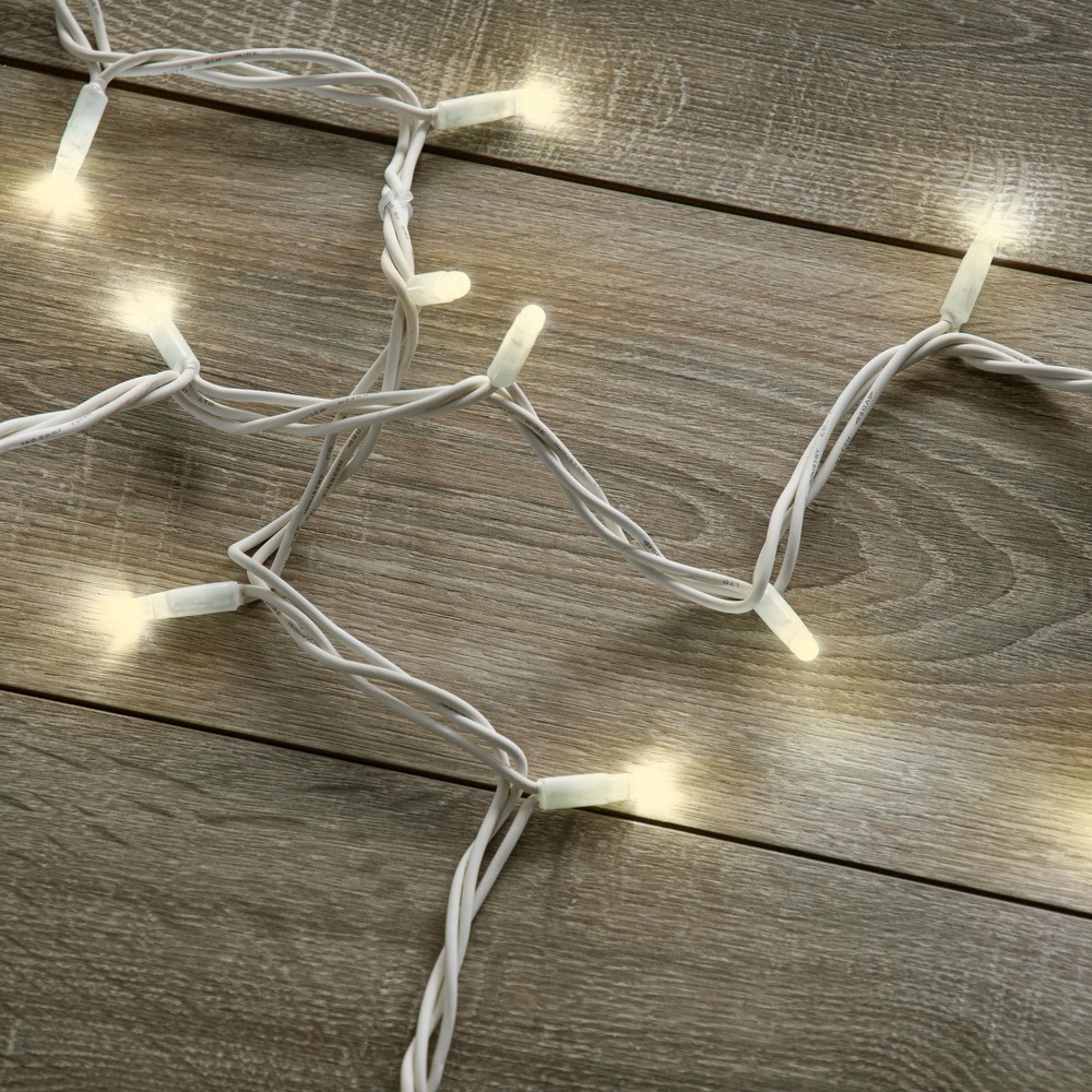 Guirlande blanc chaud l12m 120 led prolongeable int/ext