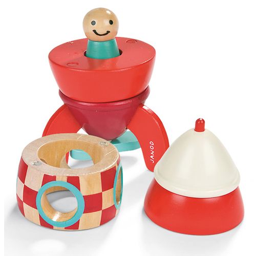 Janod magneetpuzzel raket 16 cm 5207