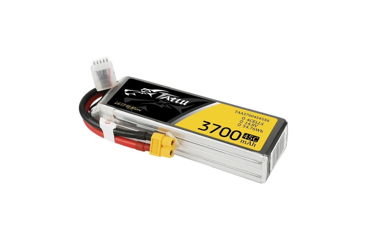 RC-Akku LiPo 3700 mAh 14.8 V 45CSoftcase 4S LiPo-Akku mit XT60 Stecker
