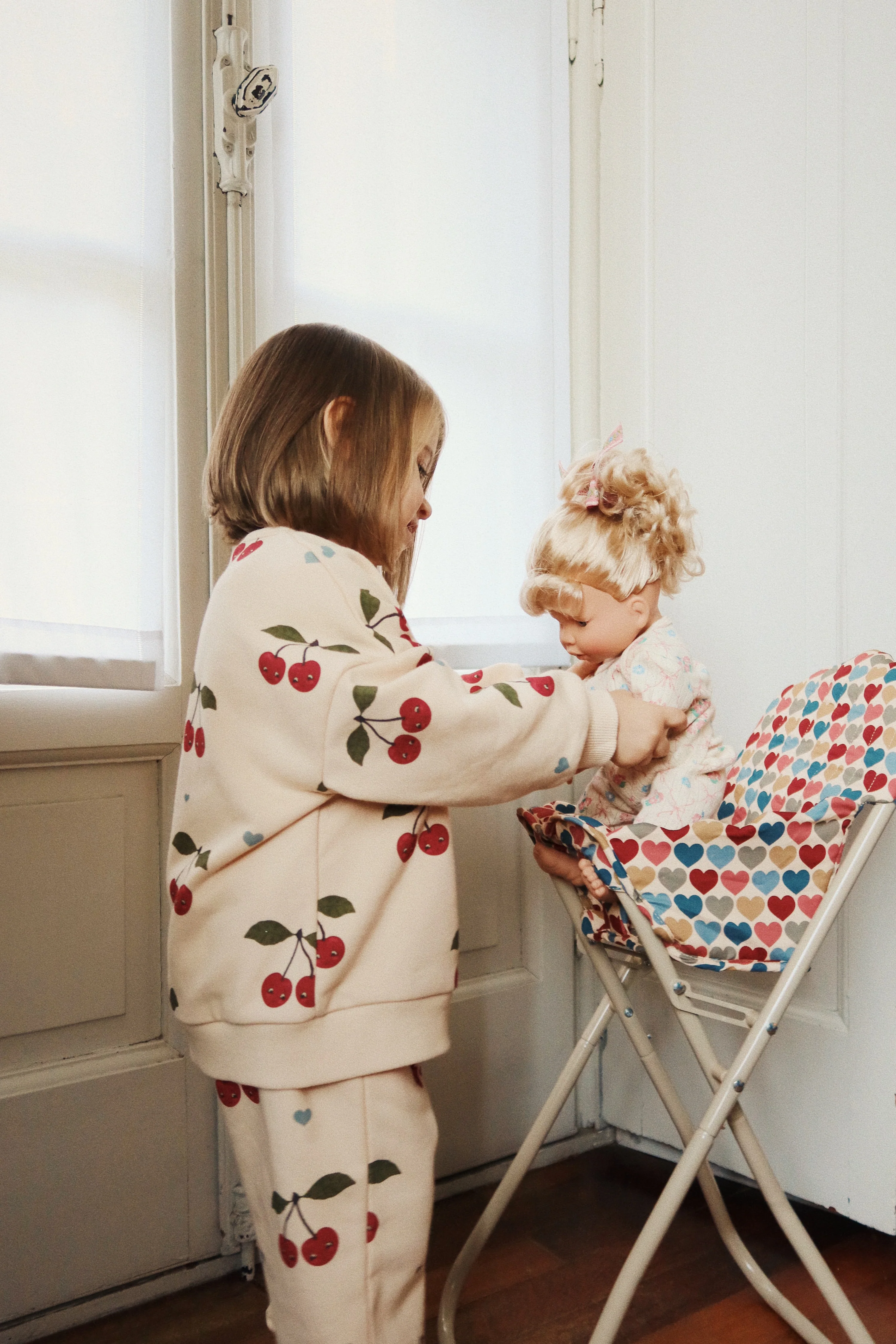 lou sweatshirt - CHERRY BESTIE - 6M