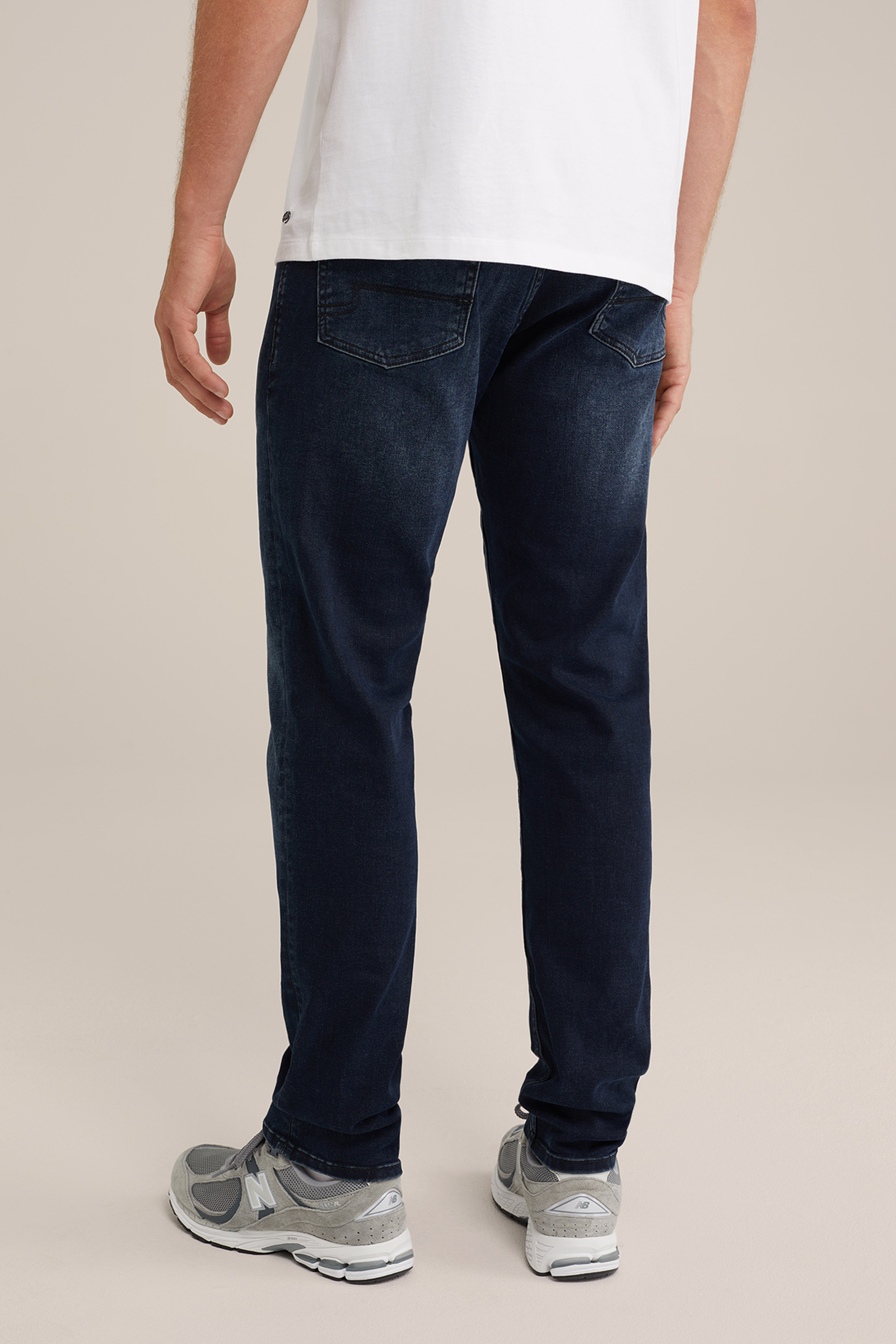 slim fit jeans van jog denim Blue Ridge Donkerblauw
