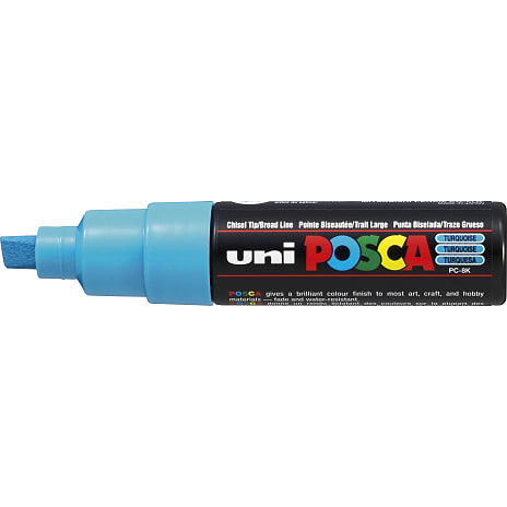 Posca PC8K vandbaseret tusch - turkis