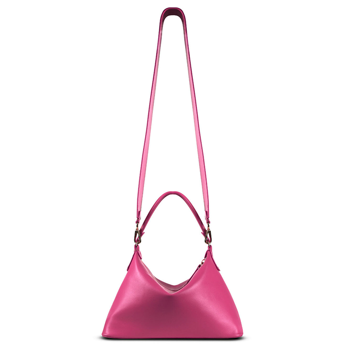 Leonie Hanne x Liu-Jo Sac à main en Cuir Hobo Leonie Hanne X Liu Jo fuchsia - 26x17x10 cm