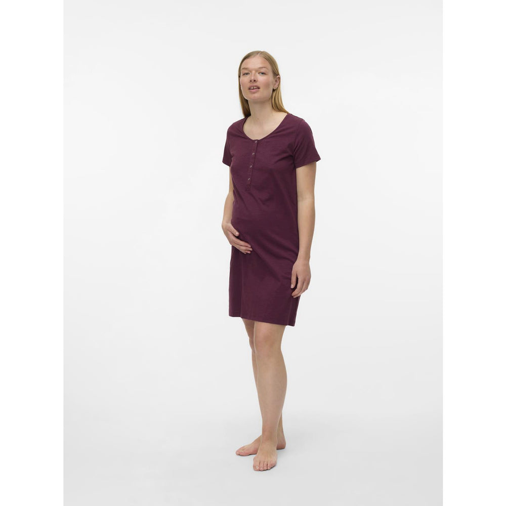 Køb Mama;licious Fig Mlmira Solid Jrs Natkjole 2F A. E. Noos