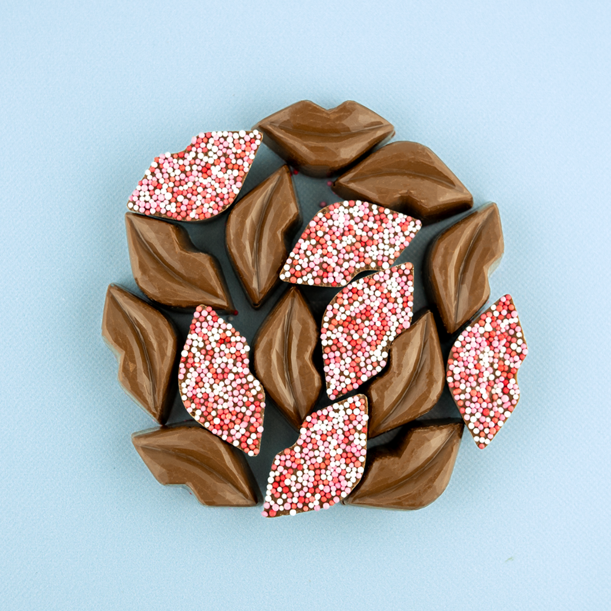 Chocolade kusjes