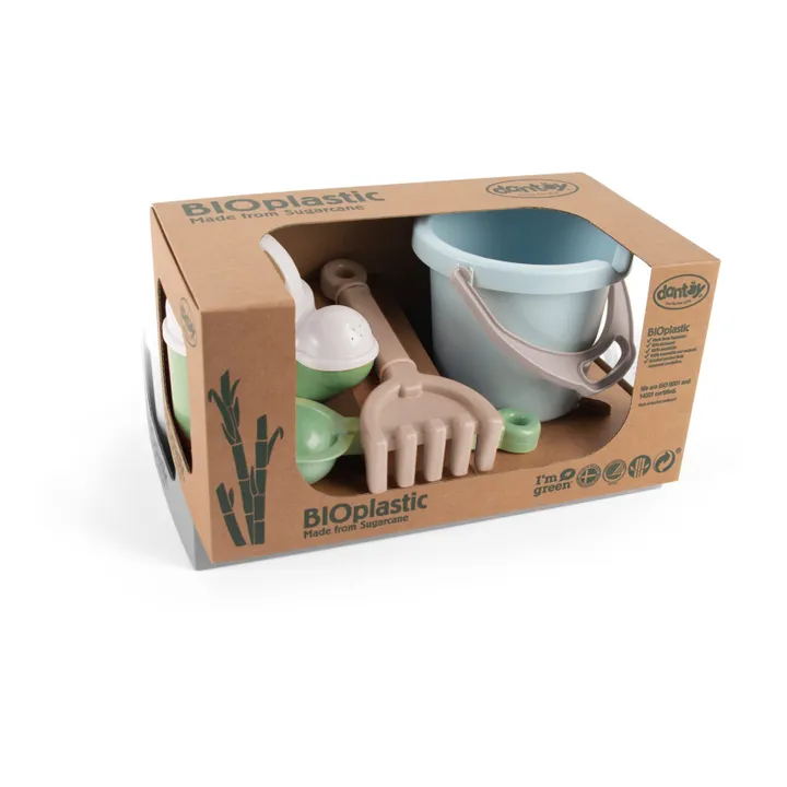 Dantoy Jouets de plage en bioplastique - Set 4 | Vert
