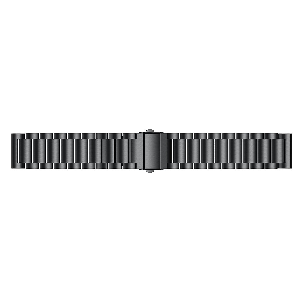 Samsung Galaxy Watch 6 (40mm/44mm) / 6 Classic (43mm/47mm) Edelstahl Armband Butterfly Verschluss - Schwarz