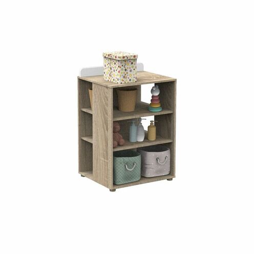Lit combiné évolutif 120x60 NOVA Blanc - SAUTHON
