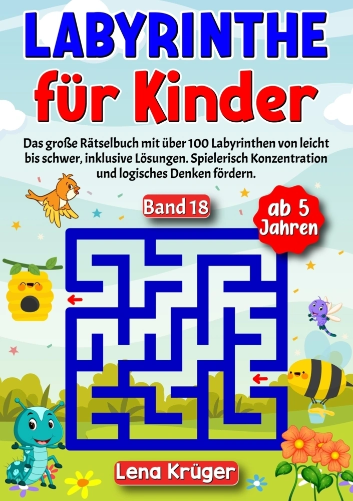 Labyrinthe für Kinder ab 5 Jahren - Band 18