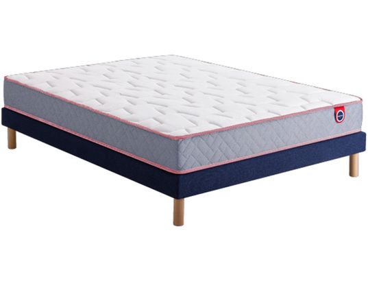 MERINOS - Matelas 140 x 190 Petit tricolore, 1419, 560* Res ensachés, 23 cm