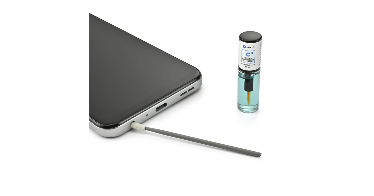 iFixitPrecision Cleaning Kit gereedschapsset  (Zwart/blauw)