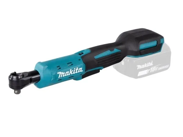 Makita skraldenøgle 18V - DWR180Z, m/udskiftelig adapter 1/4'' & 3/8'' u/batt. & lader - SOLO
