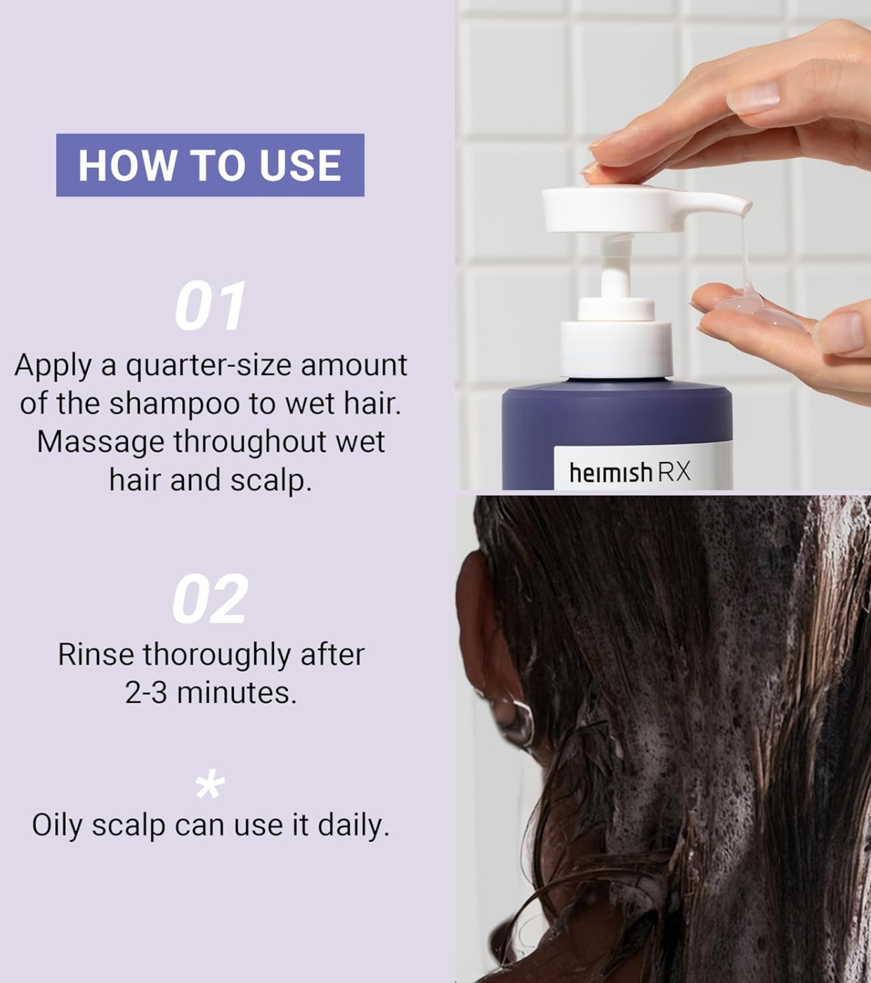 Heimish - *Heimish RX* - Shampoo Revitalizante Amino Biotin