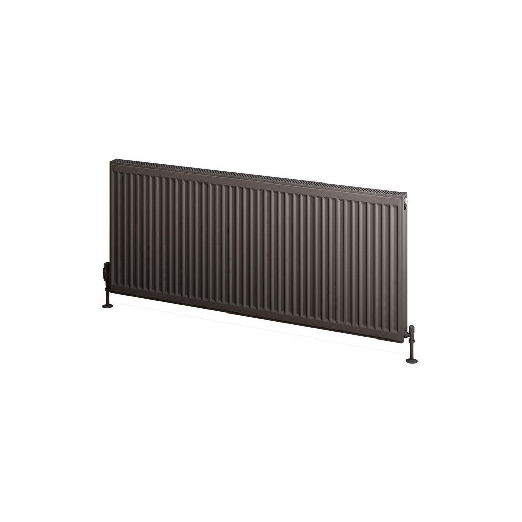 Eastbrook Type 11 paneelradiator 140x60cm 1637W antraciet