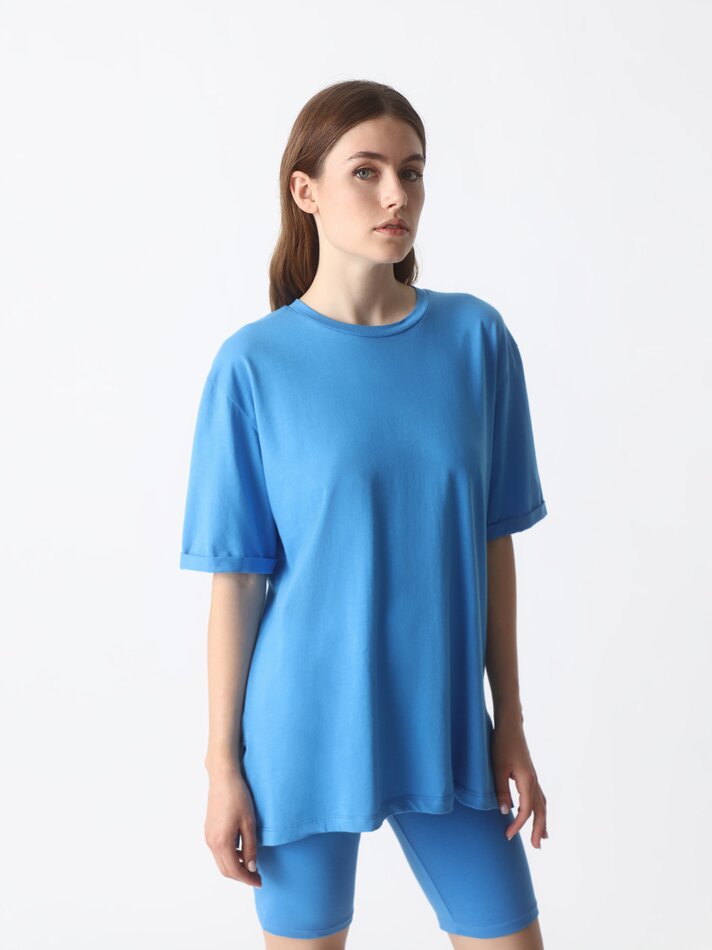 Camiseta oversized de manga curta - Ocean