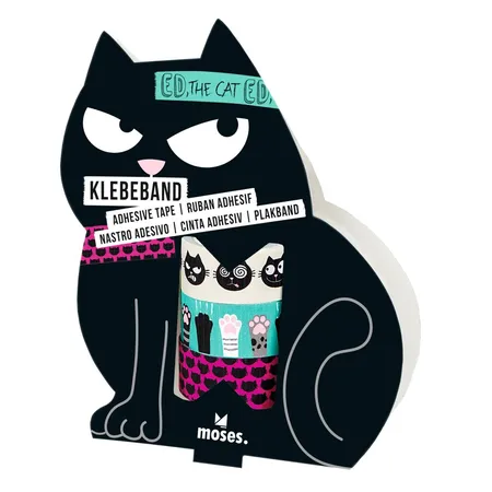moses. Ed, the Cat Klebeband 3er Set