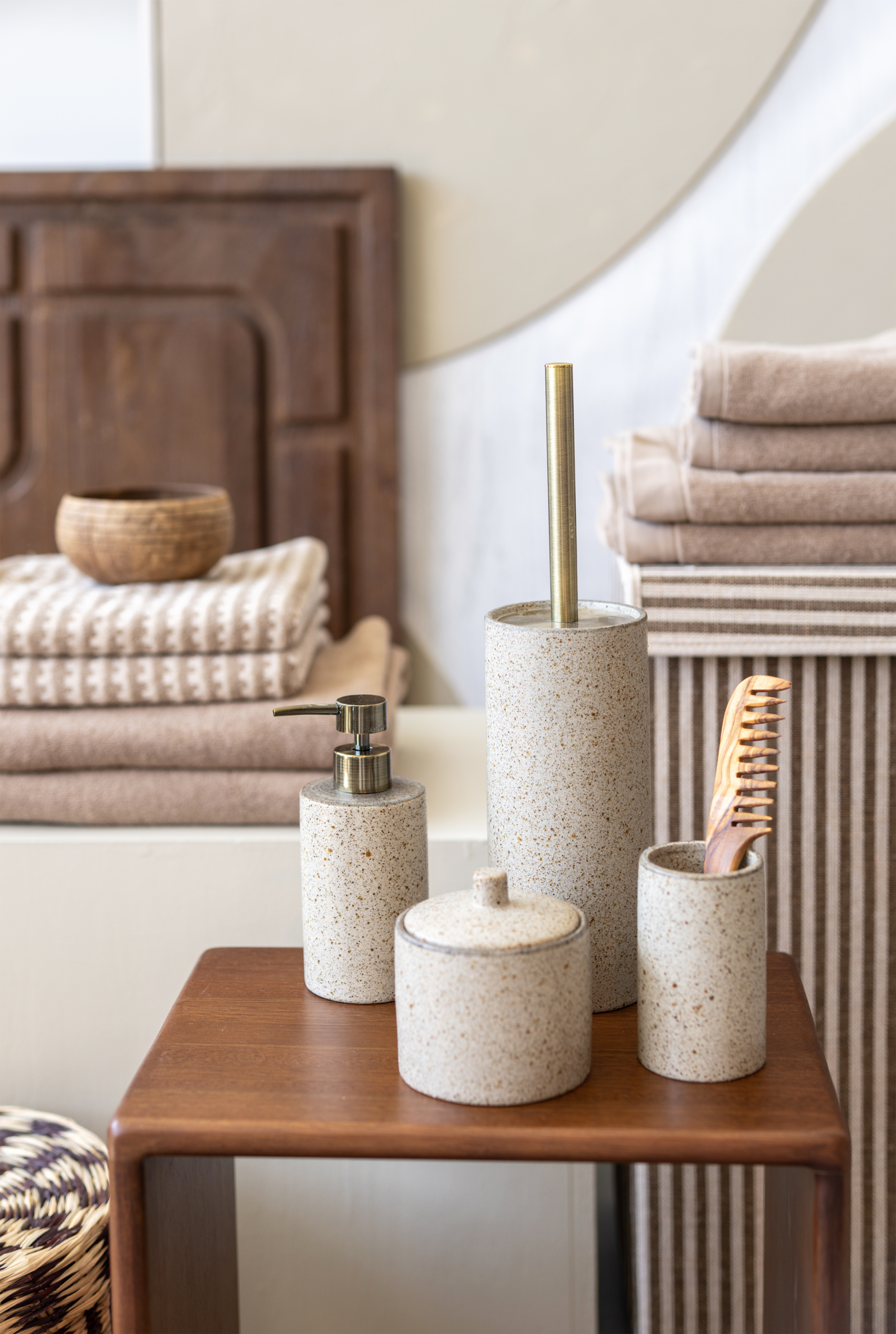 Toiletborstel Ceramic oat