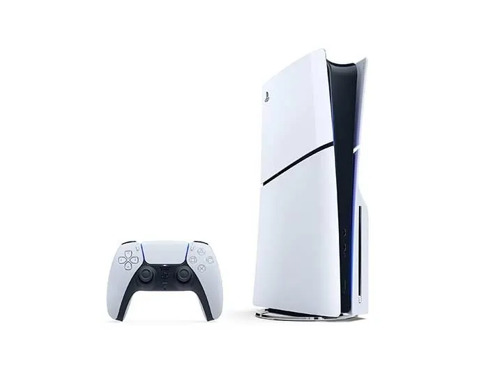 Sony | Playstation® 5 Slim (Disc-version) - Spillekonsol - 1TB SSD NVme - Wi-Fi/LAN - Hvid