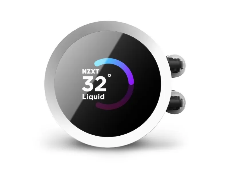 NZXT Kraken 360 RGB - Processors flydende kølesystem - (for: LGA115x Socket, LGA1200, LGA1700, AM4, AM5, sTRX4, TR4) - kobber - 120 mm - hvidmatteret