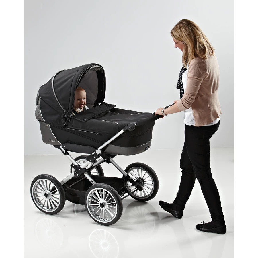 Baby Dan Sicherheitsgurt Lux für Kinderwagen schwarz