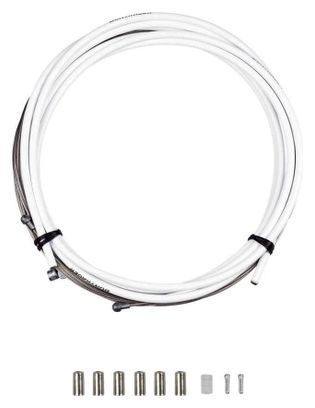 Kit Câble et Gaine Frein Bontrager Route Pro 5mm Blanc