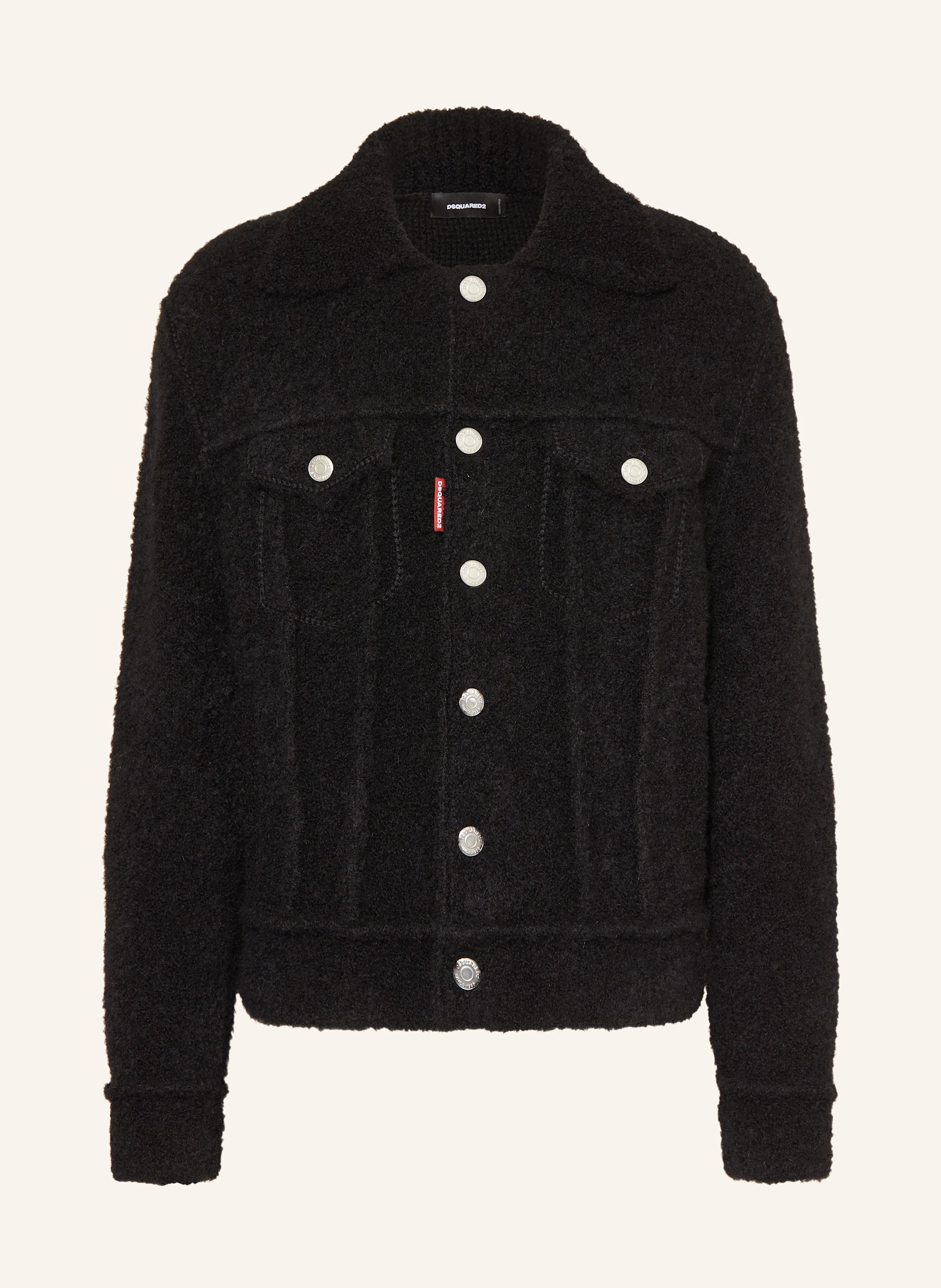 DSQUARED2 Strickjacke aus Alpaka