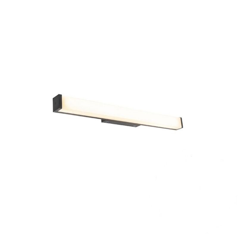 Moderne badkamer wandlamp zwart 62 cm IP44 - Cascada