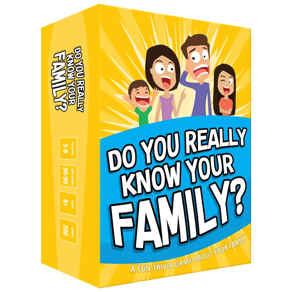 Kennst du deine Familie wirklich? Brettspiel