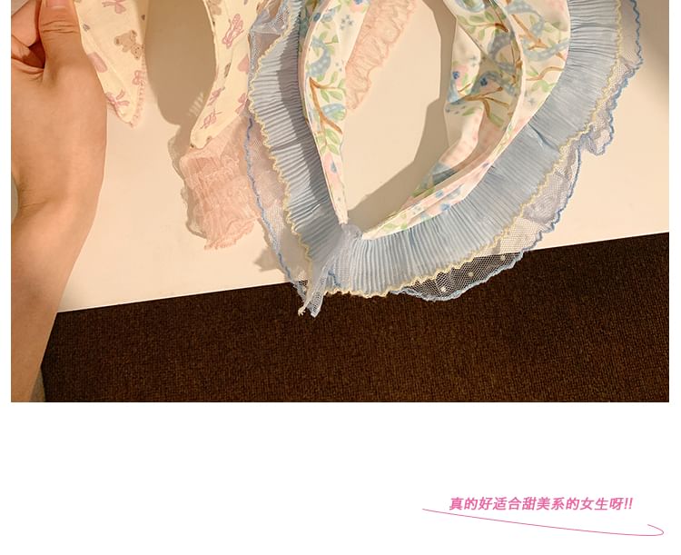 Show Mind - Print Bandana Hoofdband (Diverse Ontwerpen)
