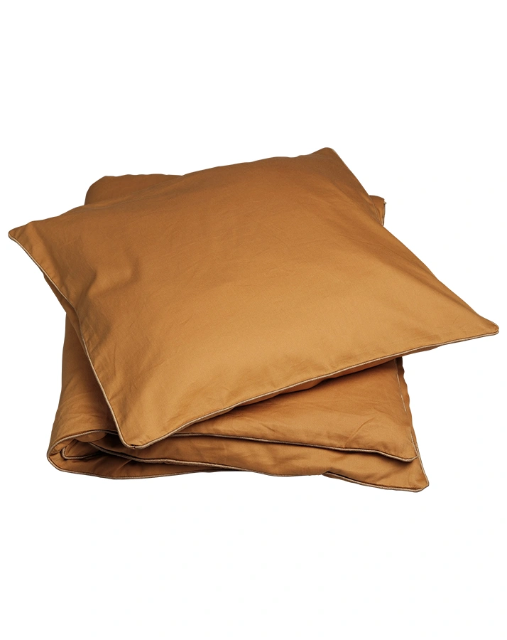Bettwäsche GROWN UP (140x200/60x63) 2-teilig in ocker