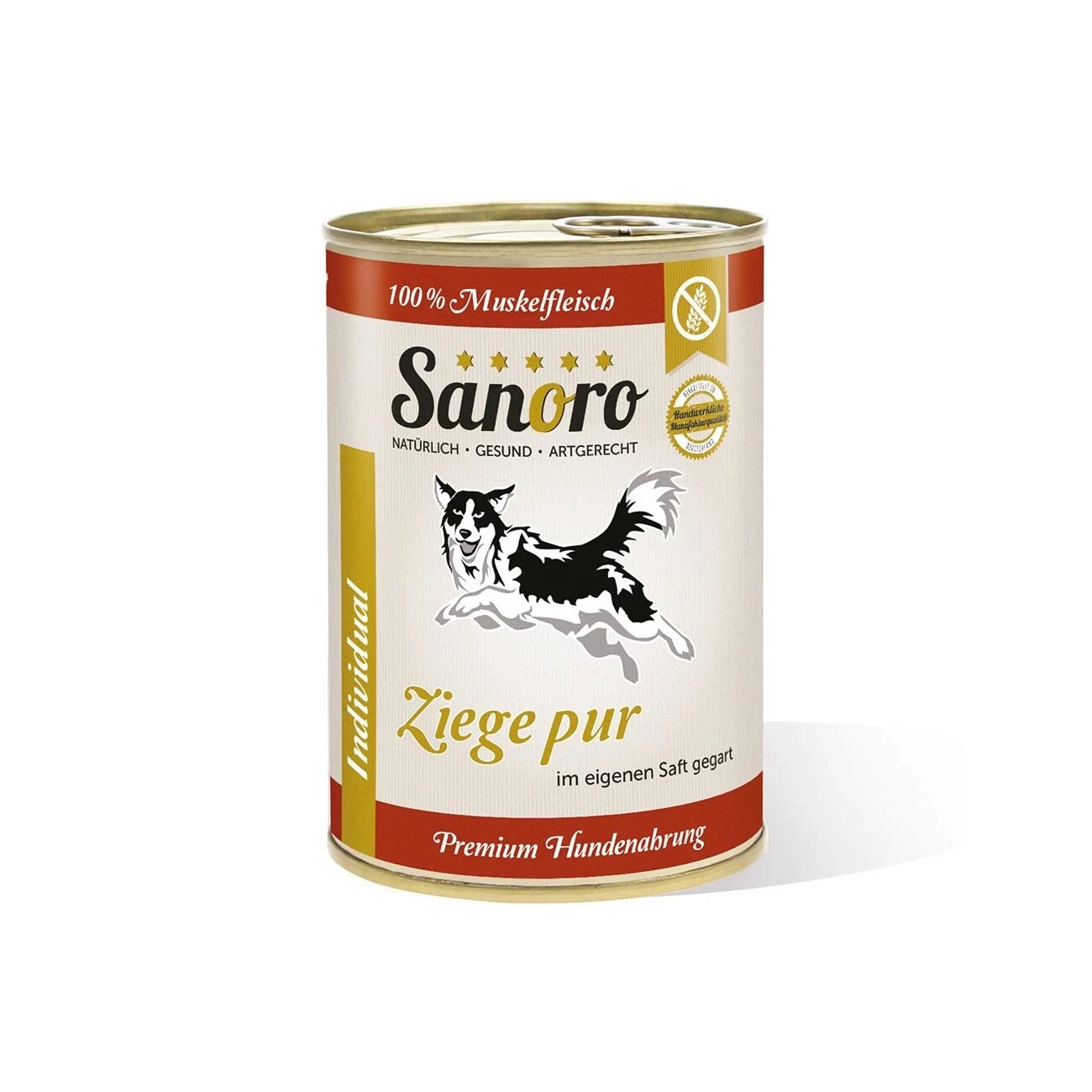 Sanoro Pures Ziegen Muskelfleisch 12x400g