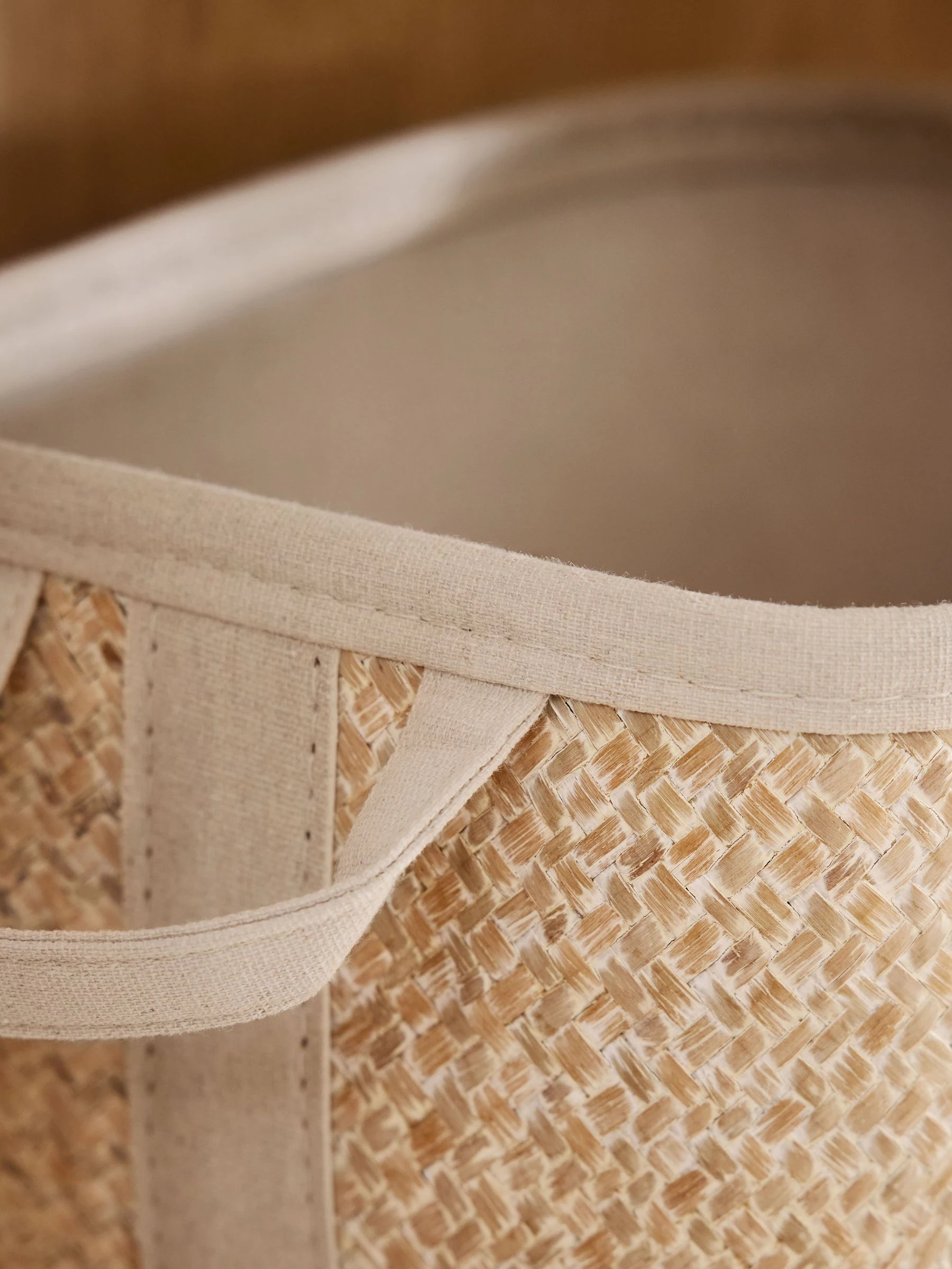 Herringbone Storage Basket