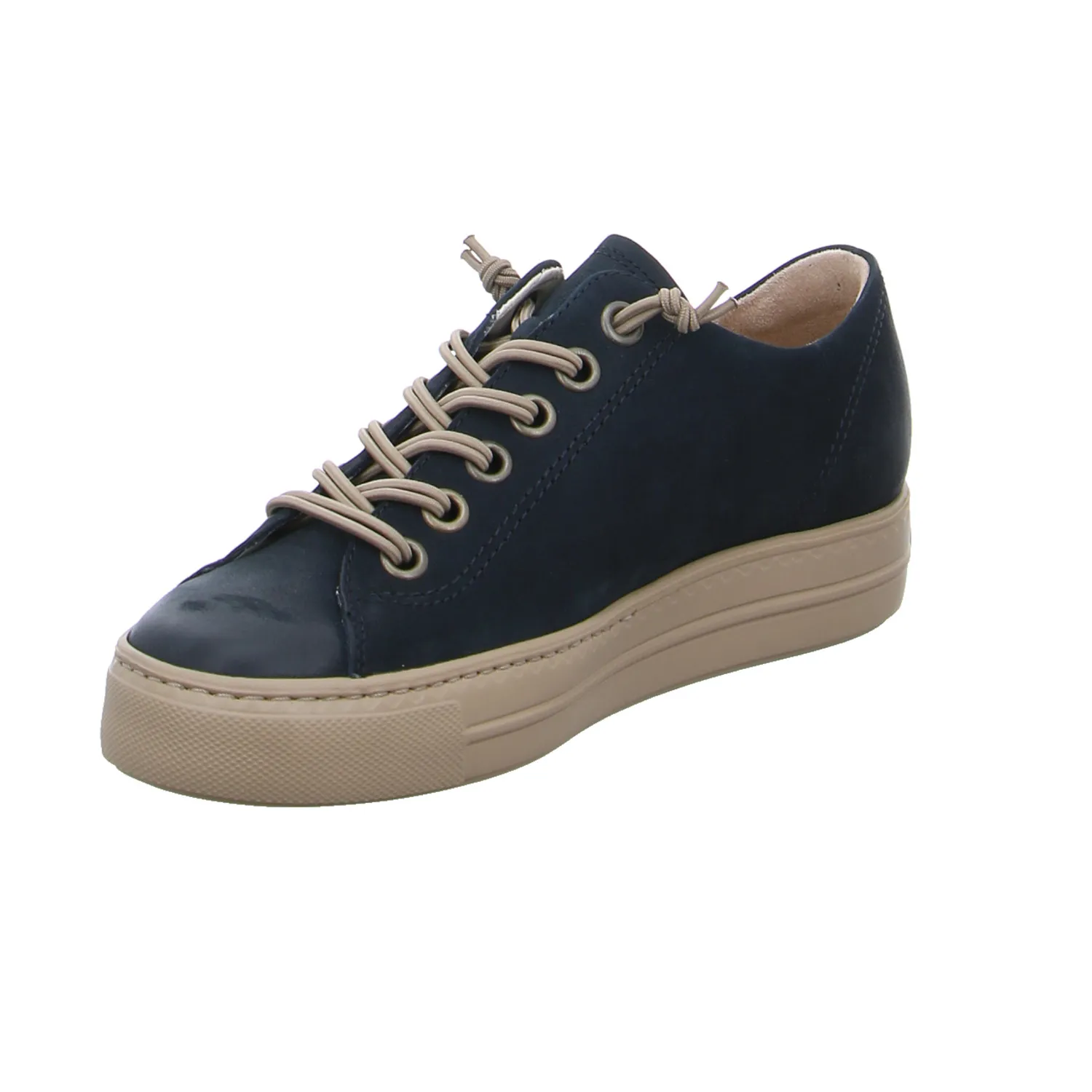 PAUL GREEN Sneaker Blau Leder